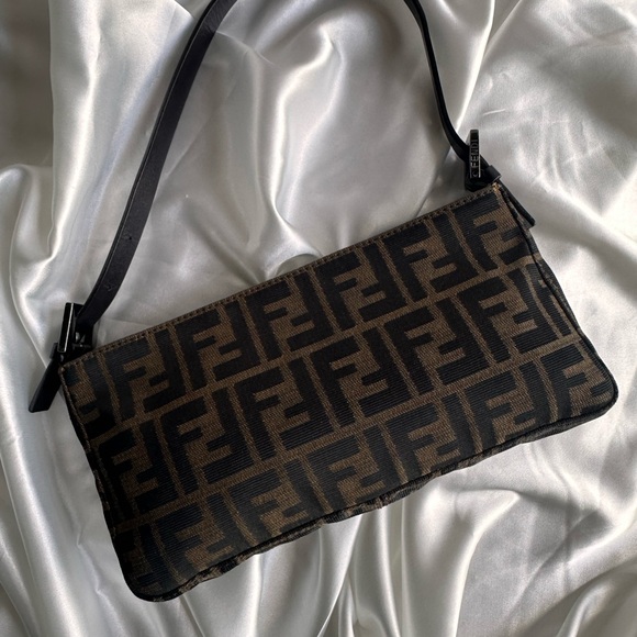 Vintage FENDI zucca mini baguette. - Picture 11 of 14